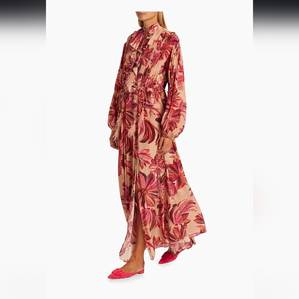 Farm RioFloral Tapestry Maxi Dress
